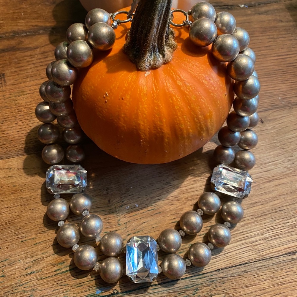 Rhinestone necklace